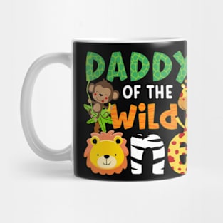 Daddy of the Wild One Zoo Theme Bday Safari Jungle Animals Mug